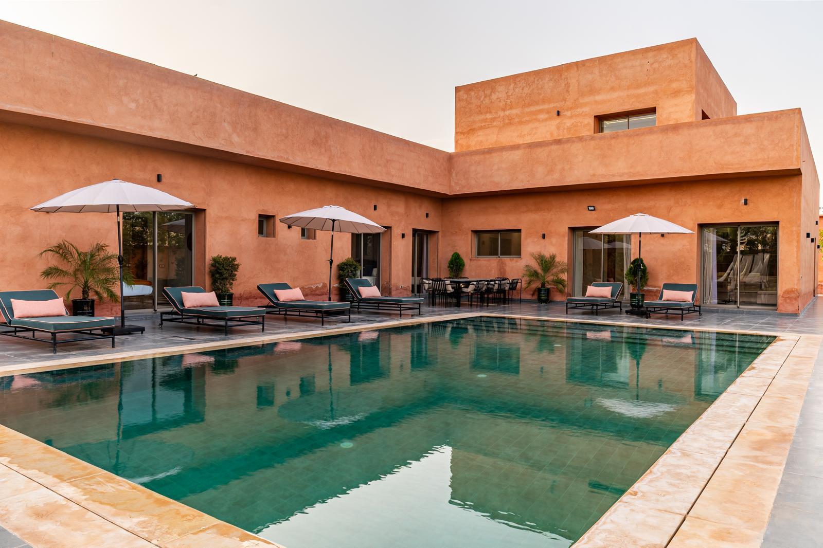 Villa Izia Marrakech – villa de luxe 6 chambres, piscine chauffée & grand jardin - Photo 6